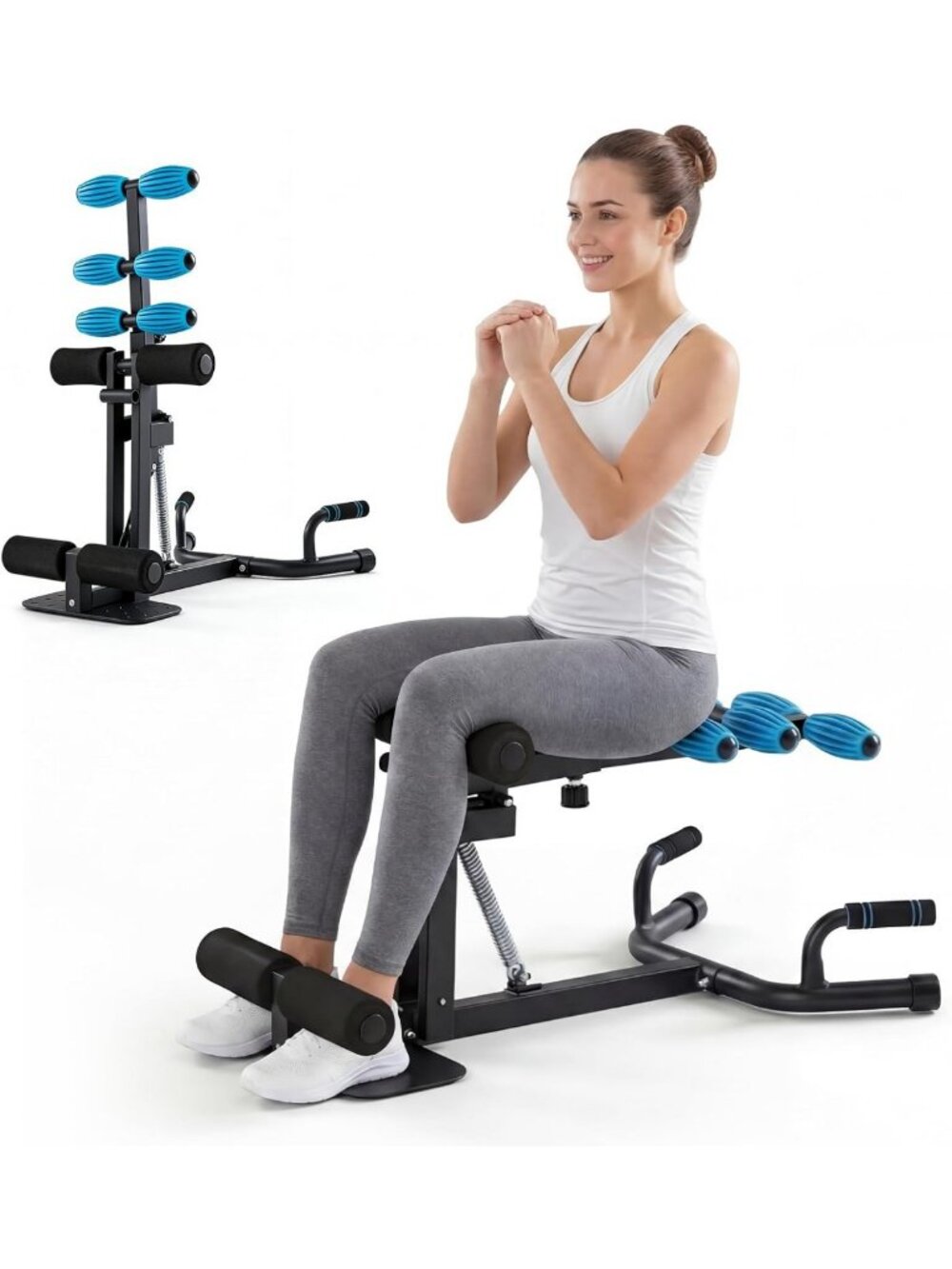 Adjustable Deep Squat Machine for Women | All-in-One Glutes & Leg Trainer, 300